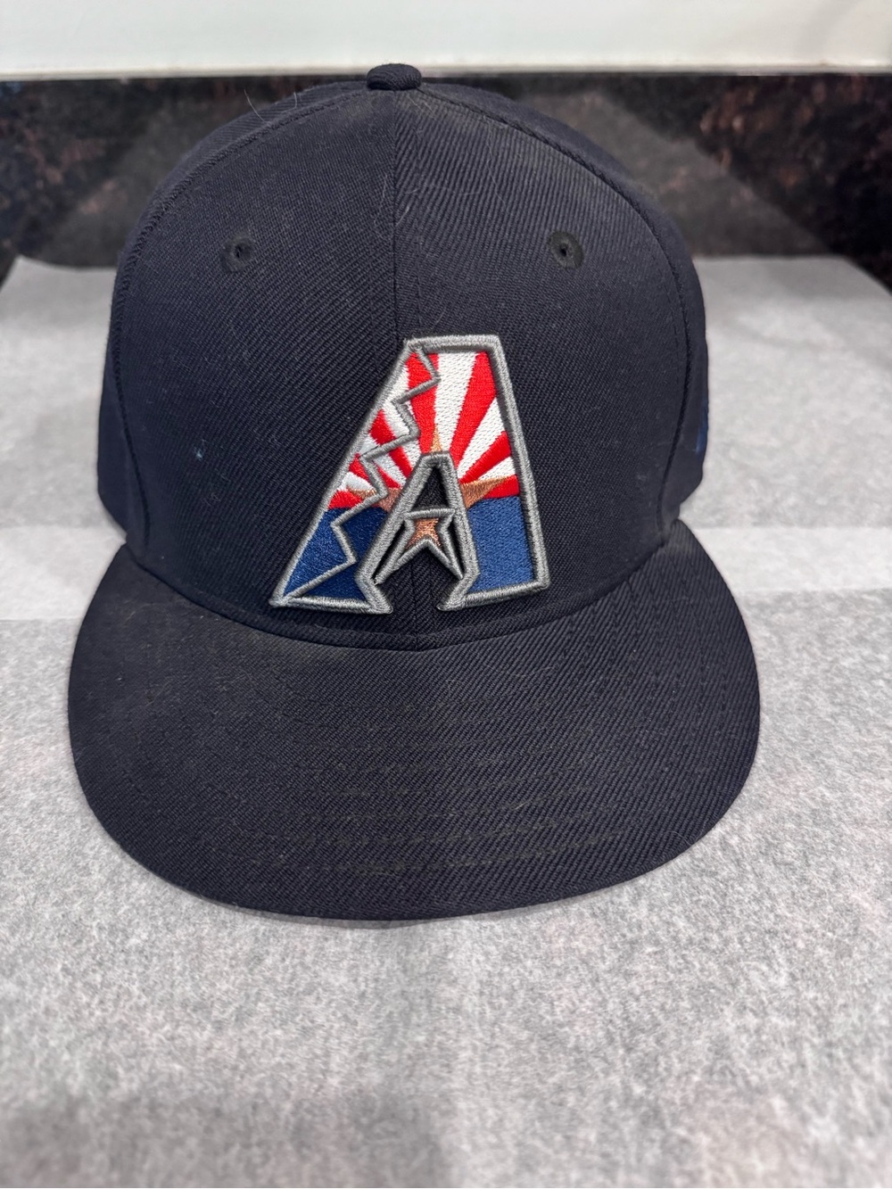 Arizona Diamondbacks Navy Baseball Cap with Patriotic A Logo. New Era